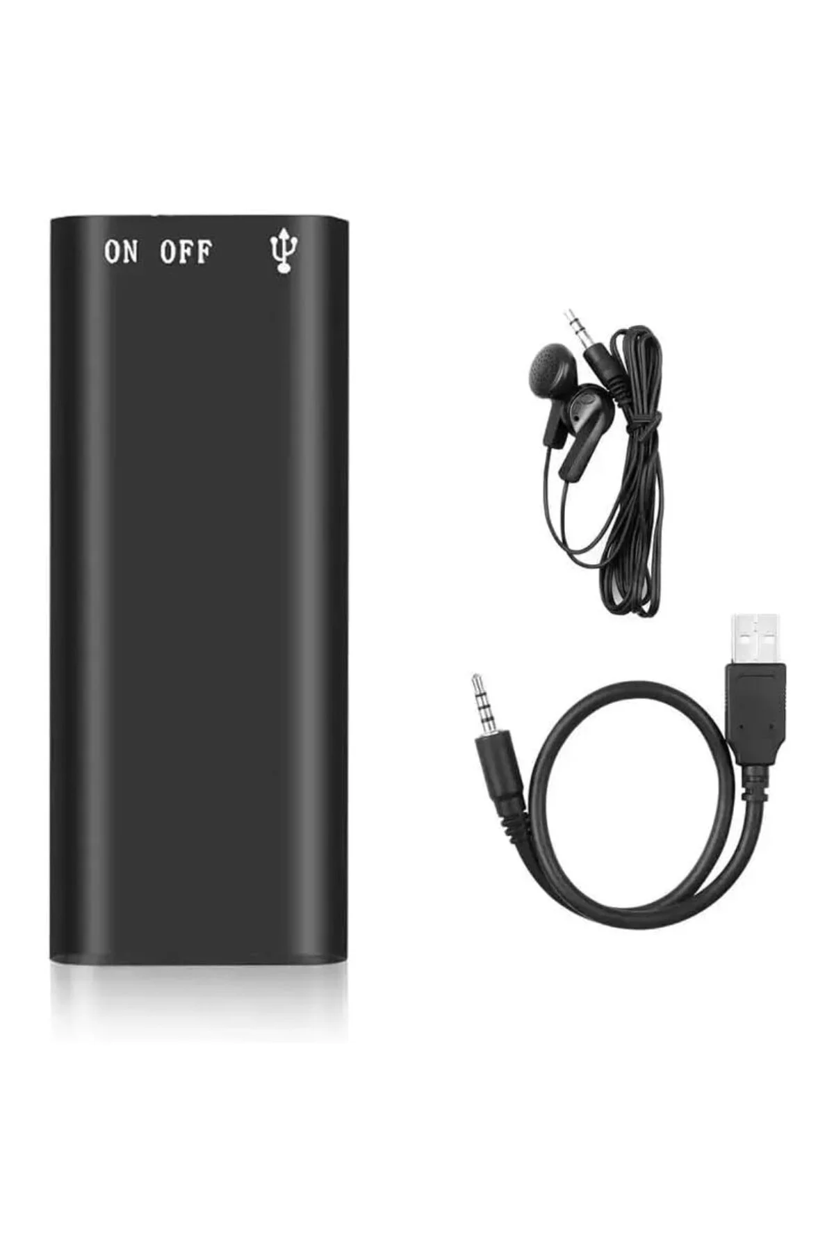 Süper Ultra Mini 16GB Ses Kayıt Cihazı Ve MP3 Çalar Ders Kaydı Rö