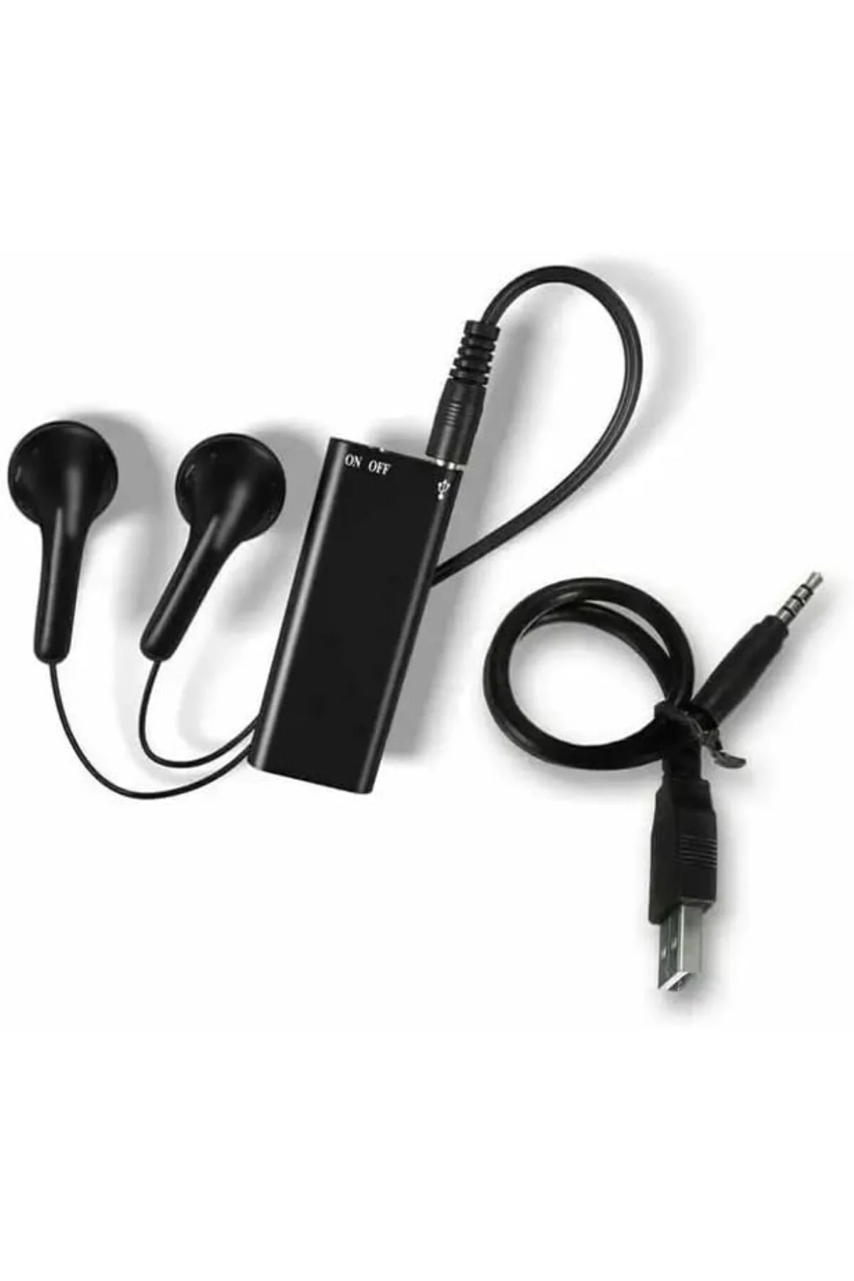 Süper Ultra Mini 16GB Ses Kayıt Cihazı Ve MP3 Çalar Ders Kaydı Rö