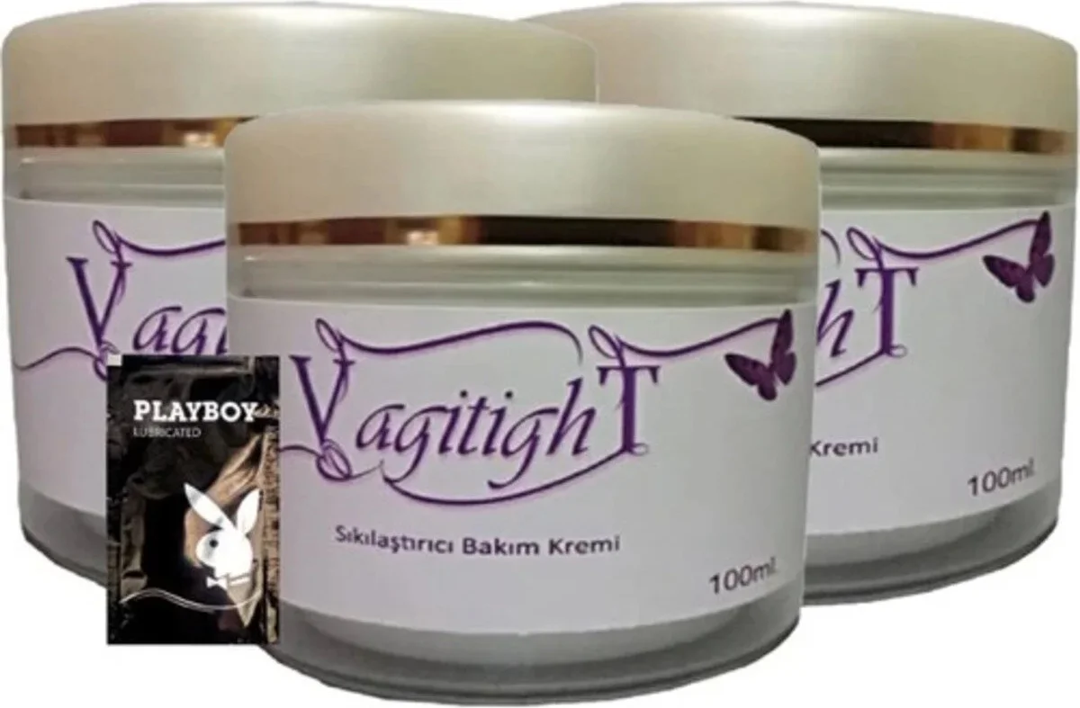 Süper Vagitight Kadın Kremi 3'lü Set + Jel Hediye