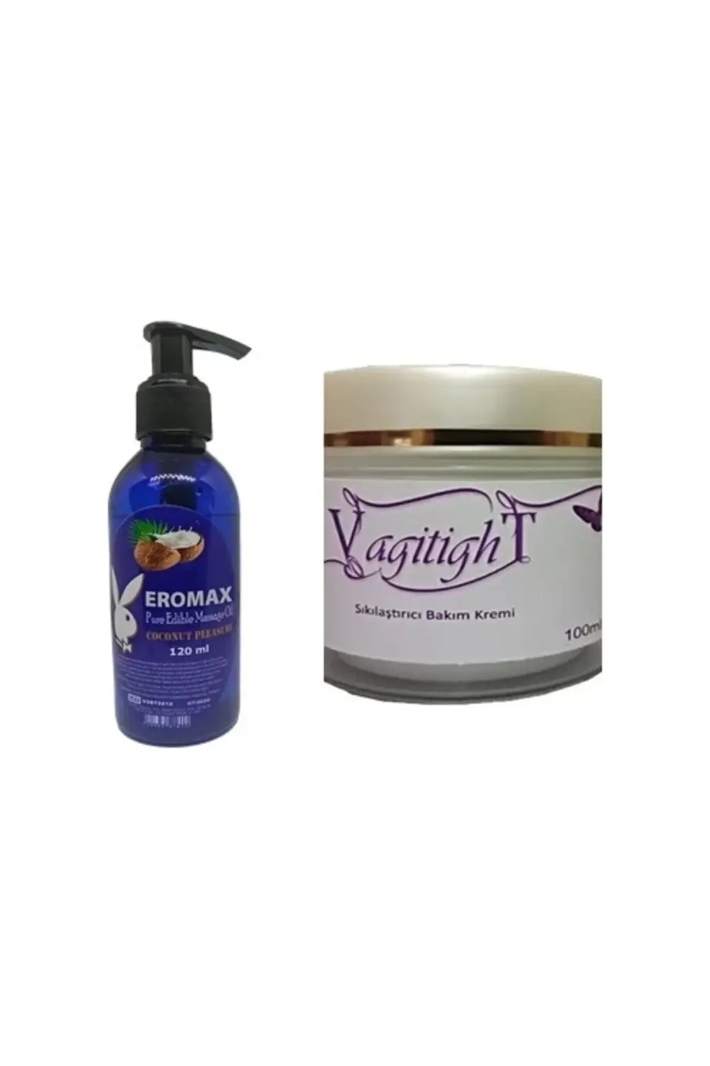 Süper Vagitight Krem + Hindistan Cevizi Aromalı Masaj Jeli 2 Ürün