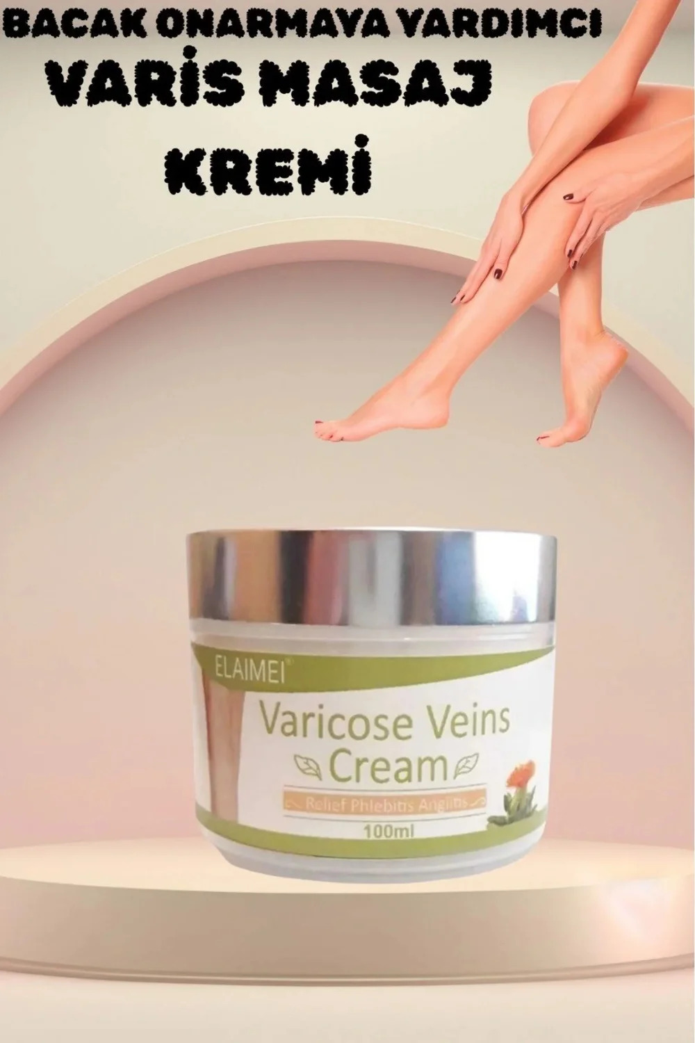 Süper Varicose Kremi 100 ml – Toplarak Damak Sorunlarına Karşı Etkili Çözüm