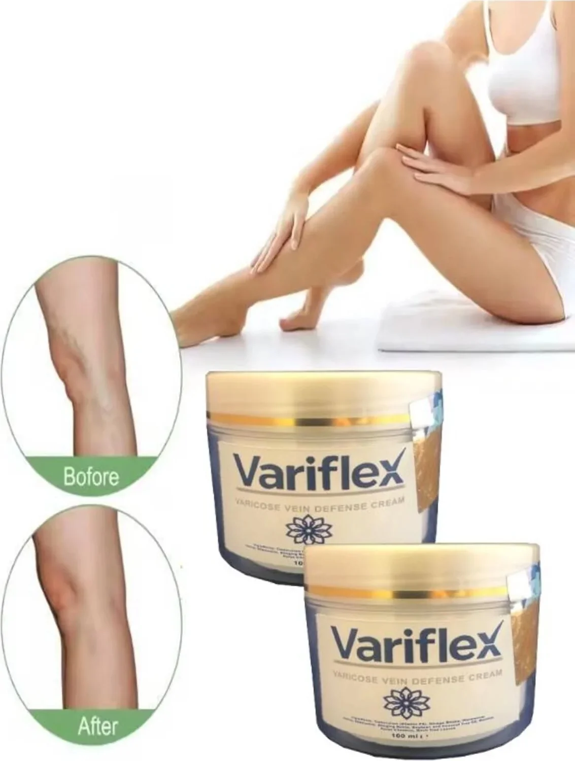 Süper Variflex Bacak İçin Masaj Bakım Kremi 100 ml 2 Adet Fiyatı, Yorumları ve Özellikleri