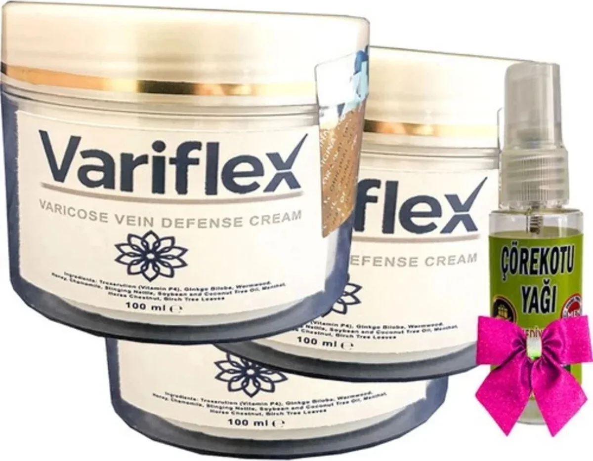 Süper Variflex Krem 100 ml x 3 Adet + Çörek Otu Yağı 30 ml | Eklem ve Kas Ağrılarına Doğal Çözüm