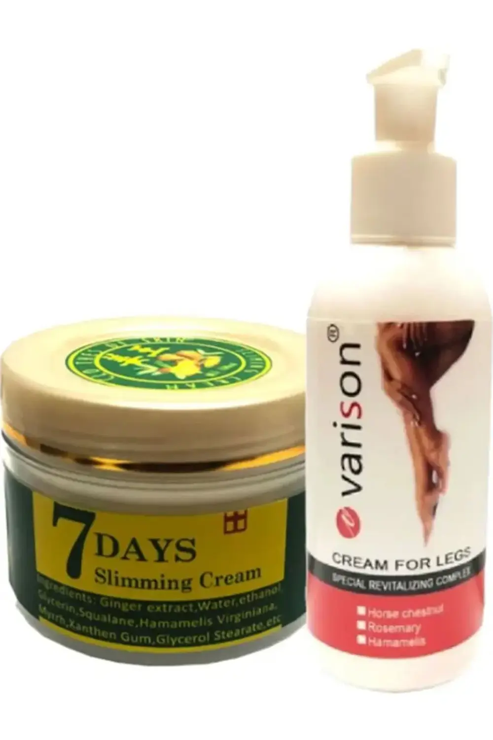 Süper Varison 120 ml Bacak Krem + 7 Days Slimingcream Yaza Hazırl