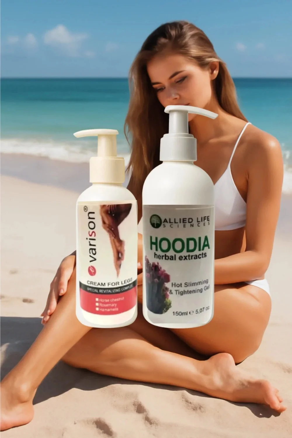 Süper Varison Bacak Kremi + Hoodia Gel Yaza Hazırlık Seti - 120 ml