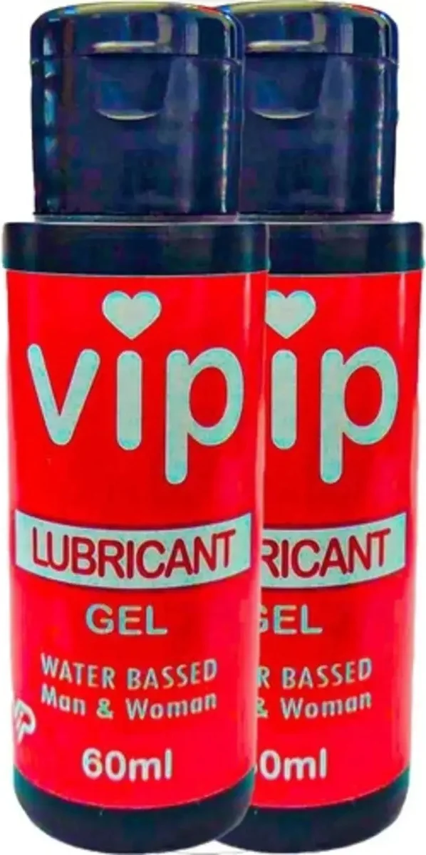Süper Vip Lubrikant Krem 60 ml x 2 Adet - Konfor ve Kayganlık