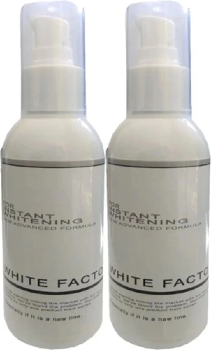 Süper White Factor Anında Beyazlatıcı Krem 120 ml x 2 Adet | Profesyonel Diş Beyazlatma