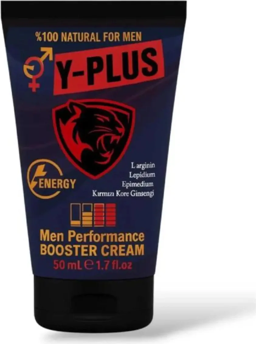 Süper Y-Plus Men Booster Red Korea Ginsengli Erkekler İçin Kremi 50 ml - Enerji ve Performans Artırıcı Fiyatı, Yorumları ve Özellikleri