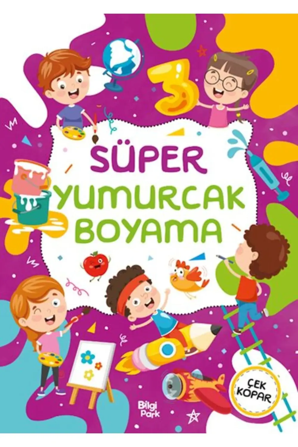 Süper Yumurcak Boyama Kitabı