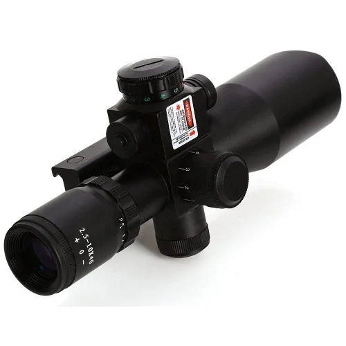Süper Zoomlu Lazerli Profesyonel  Dürbünü 2.5-10X40/E