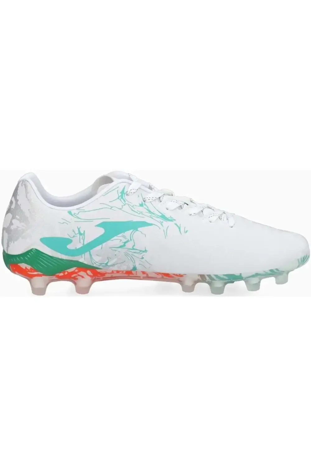 Supercopa 2402 White Tuquoise Firm Ground Krampon - Beyaz - 42,5