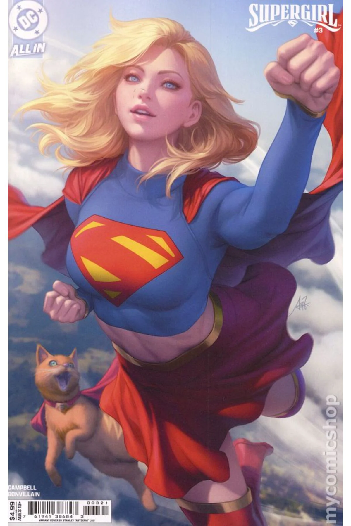 Supergirl #3B (ingilizce)