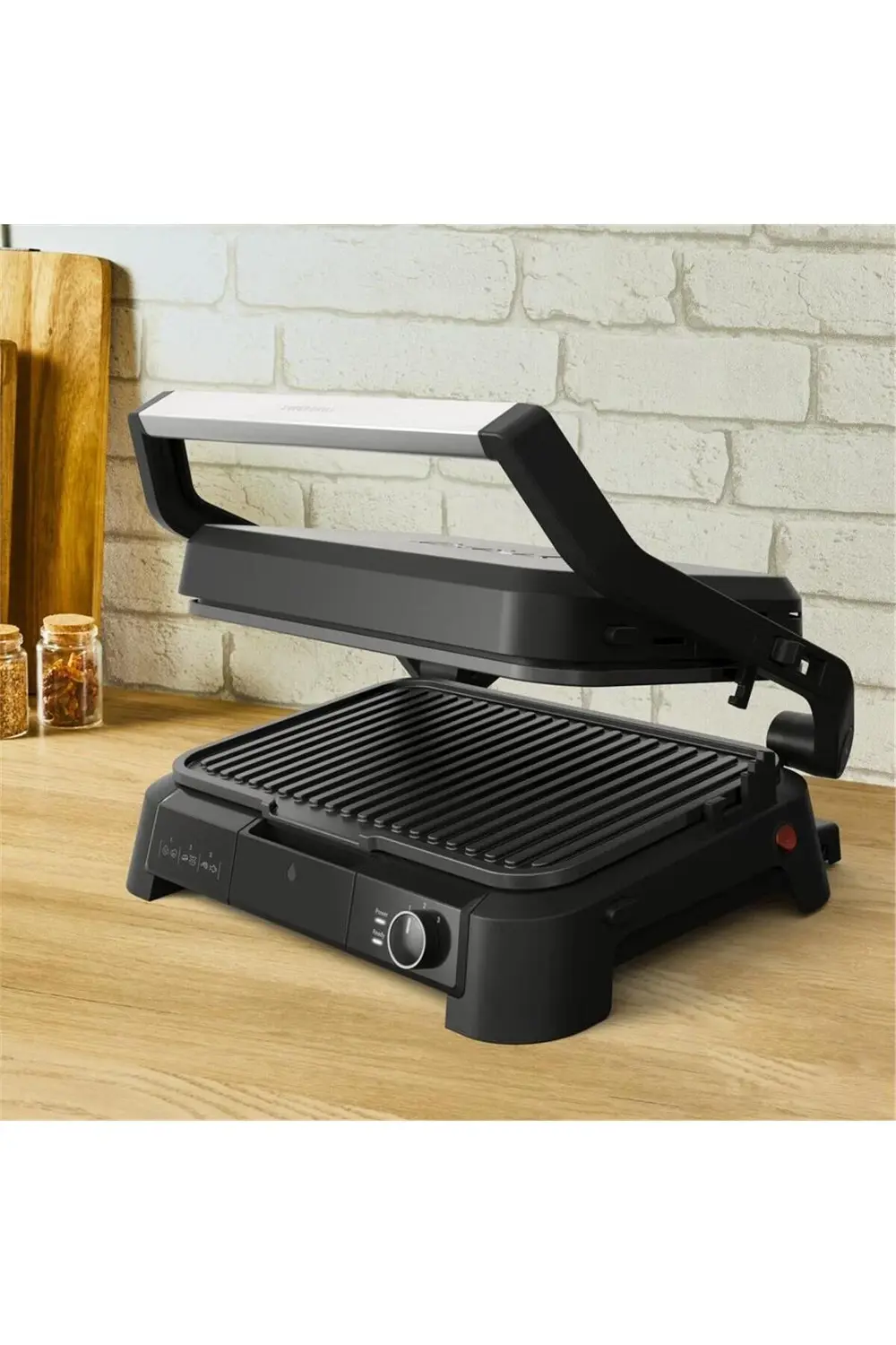 Tefal Supergrill 3İn1 Xl 8 Porsiyon Kapasiteli 2200 Watt Barbekü İzgara
