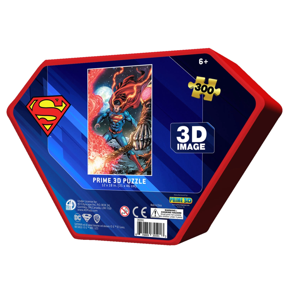 Superman 300 Parça Puzzle 35591 - Metal Kutu Superman 300 Parça Puzzle 35591 - Metal Kutu