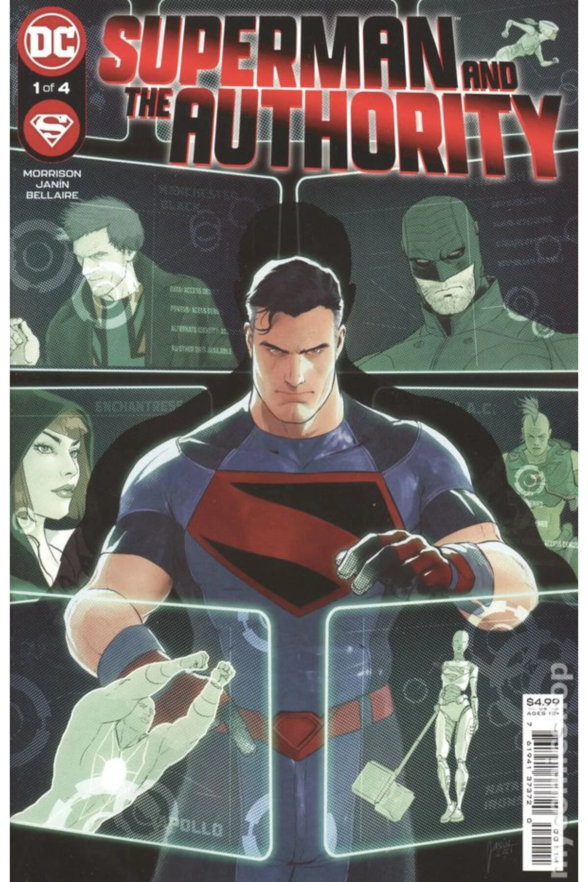 Superman and the Authority #1A (ingilizce)