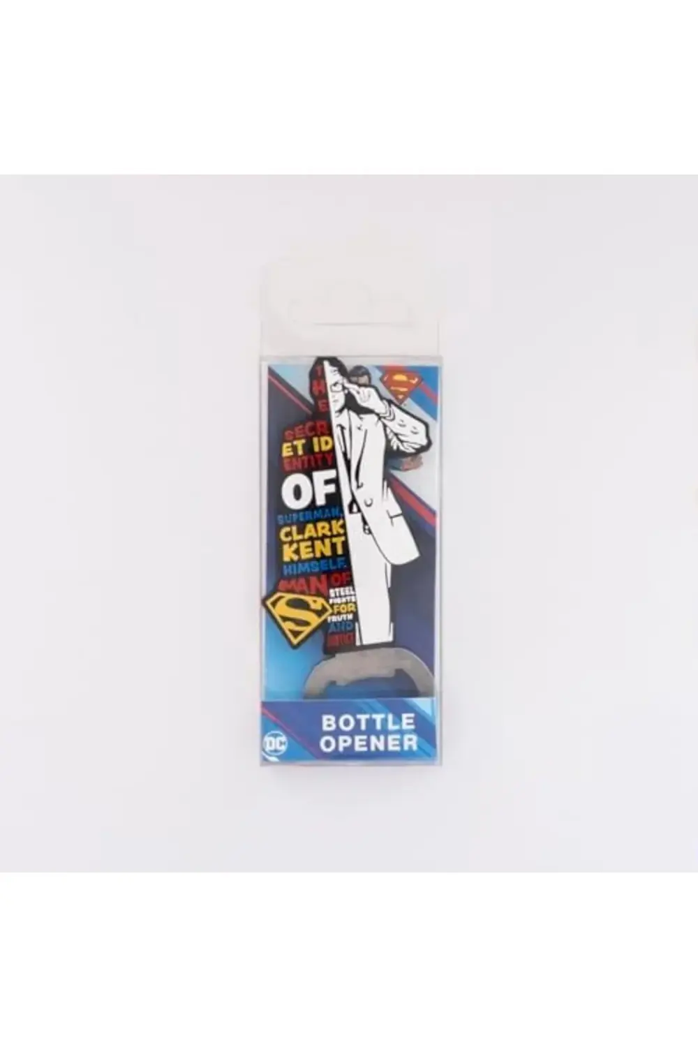 Superman - Clark Kent Collectible Lisanslı Manyetik Şişe Açacağı