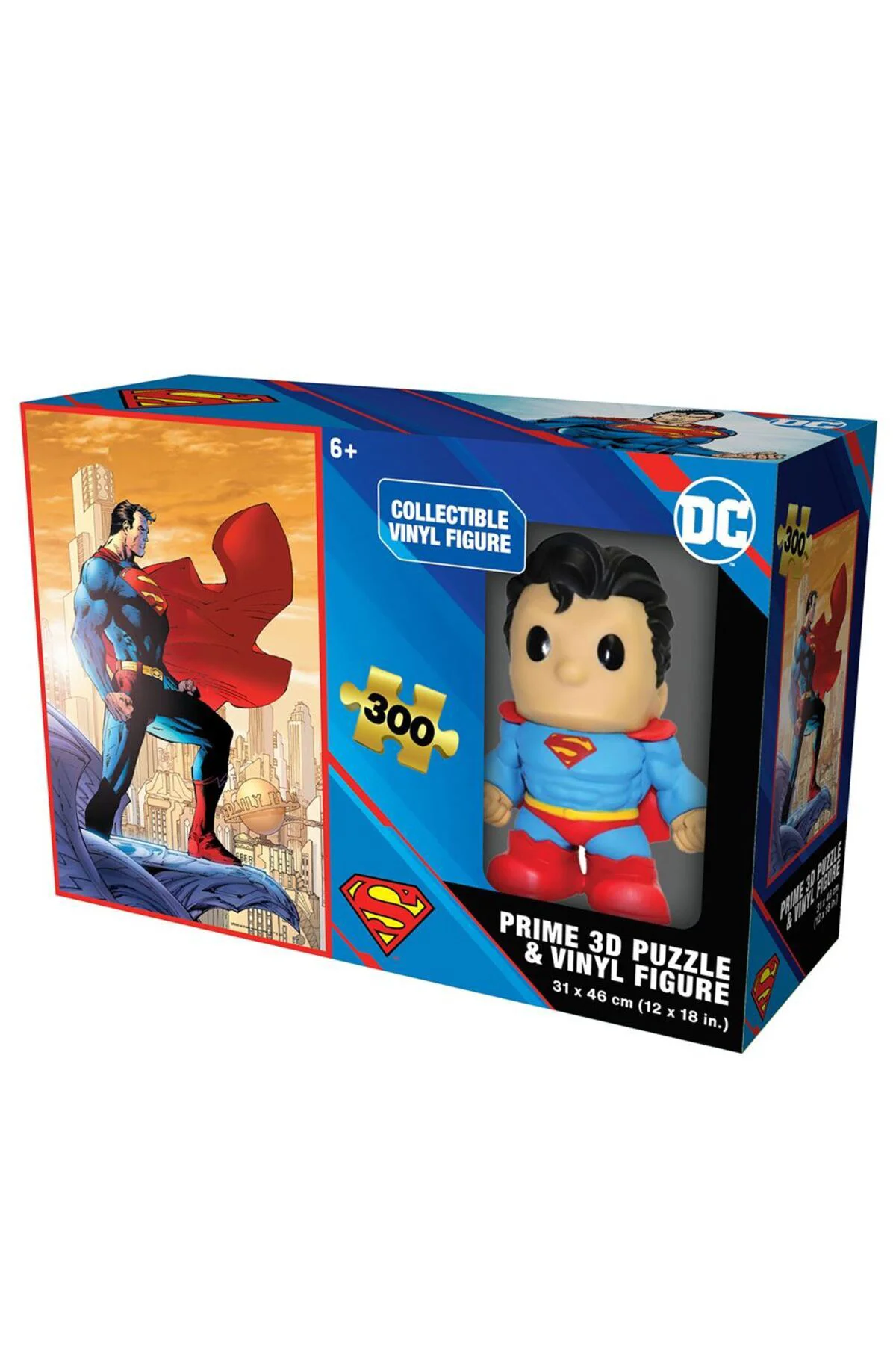 Superman Figür ve 300 Parça Puzzle 35807