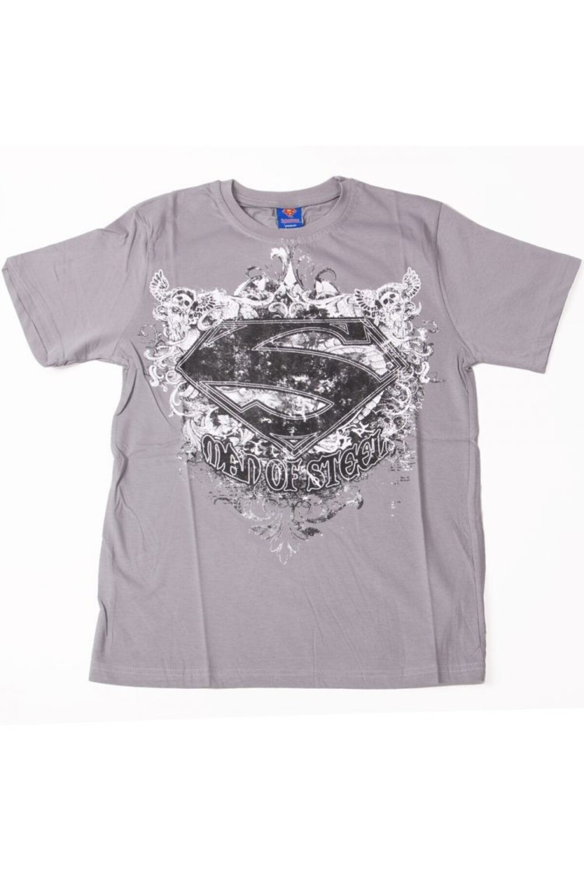 Superman Logo No:2 Tişört Gri