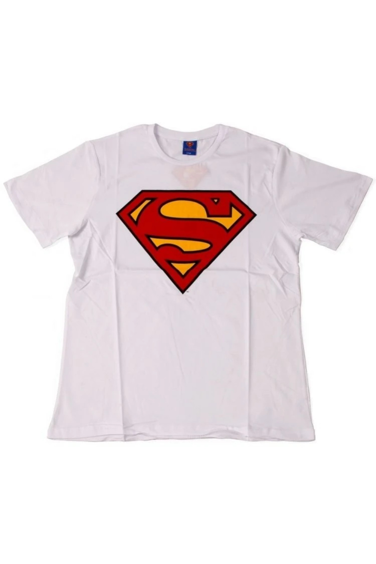 Superman Logo Tişört Beyaz