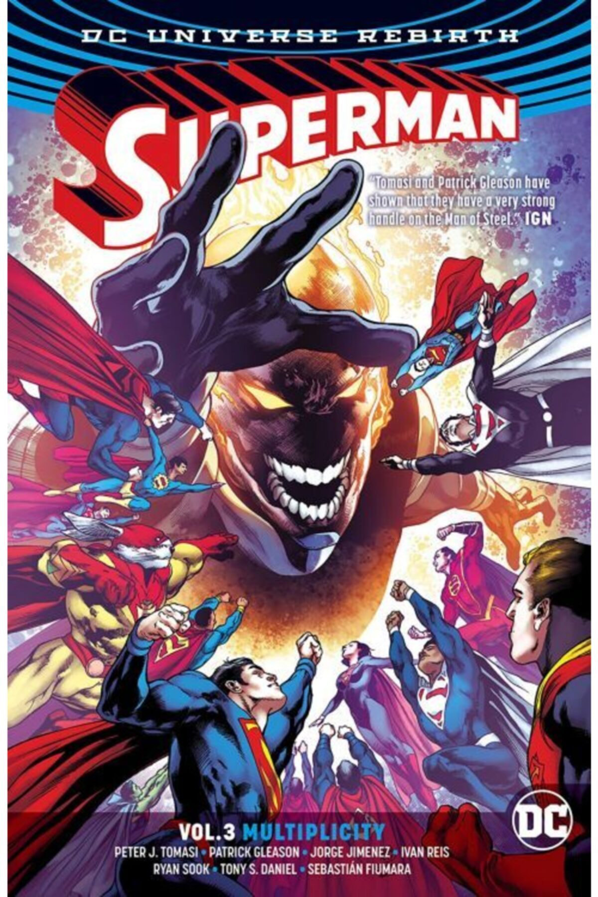 Superman Volume 3: Multiplicity (rebirth) Ingilizce Çizgi Roman