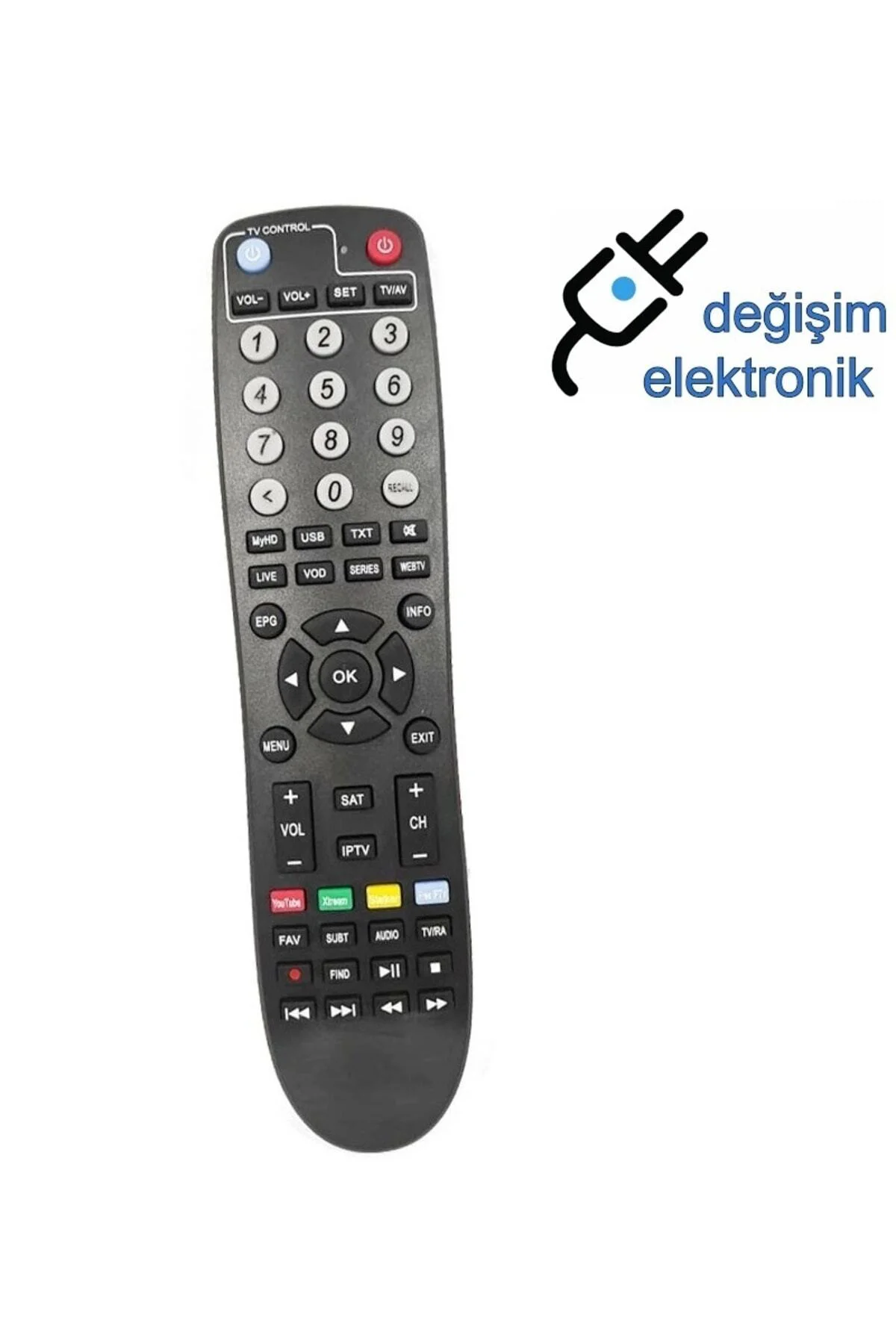 Süpermax Pro Plus Iptv Hd Uydu Kumandası