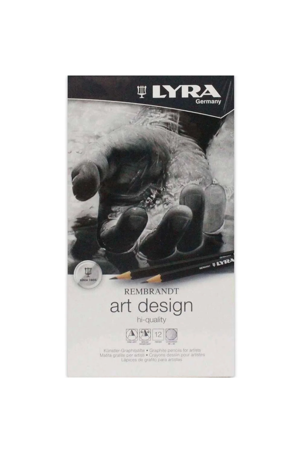 Supertrend Rembrandt Art Design Profesyonel Dereceli Kalem Karaka
