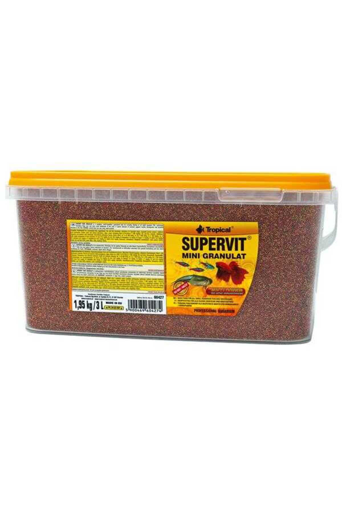 Supervit Mini Granulat 100 gr (Açık ) Kilitli Poşette Gönderilir 