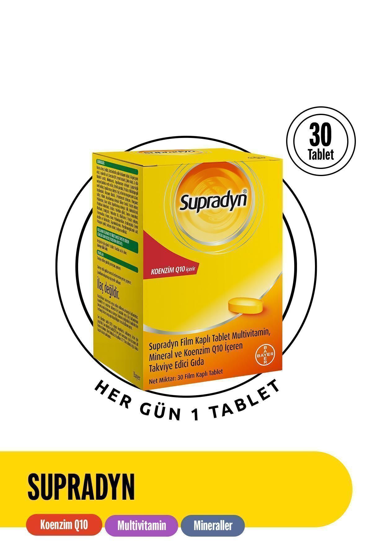 Supradyn 30 Film Kaplı Tablet Supradyn 30 Film Kaplı Tablet