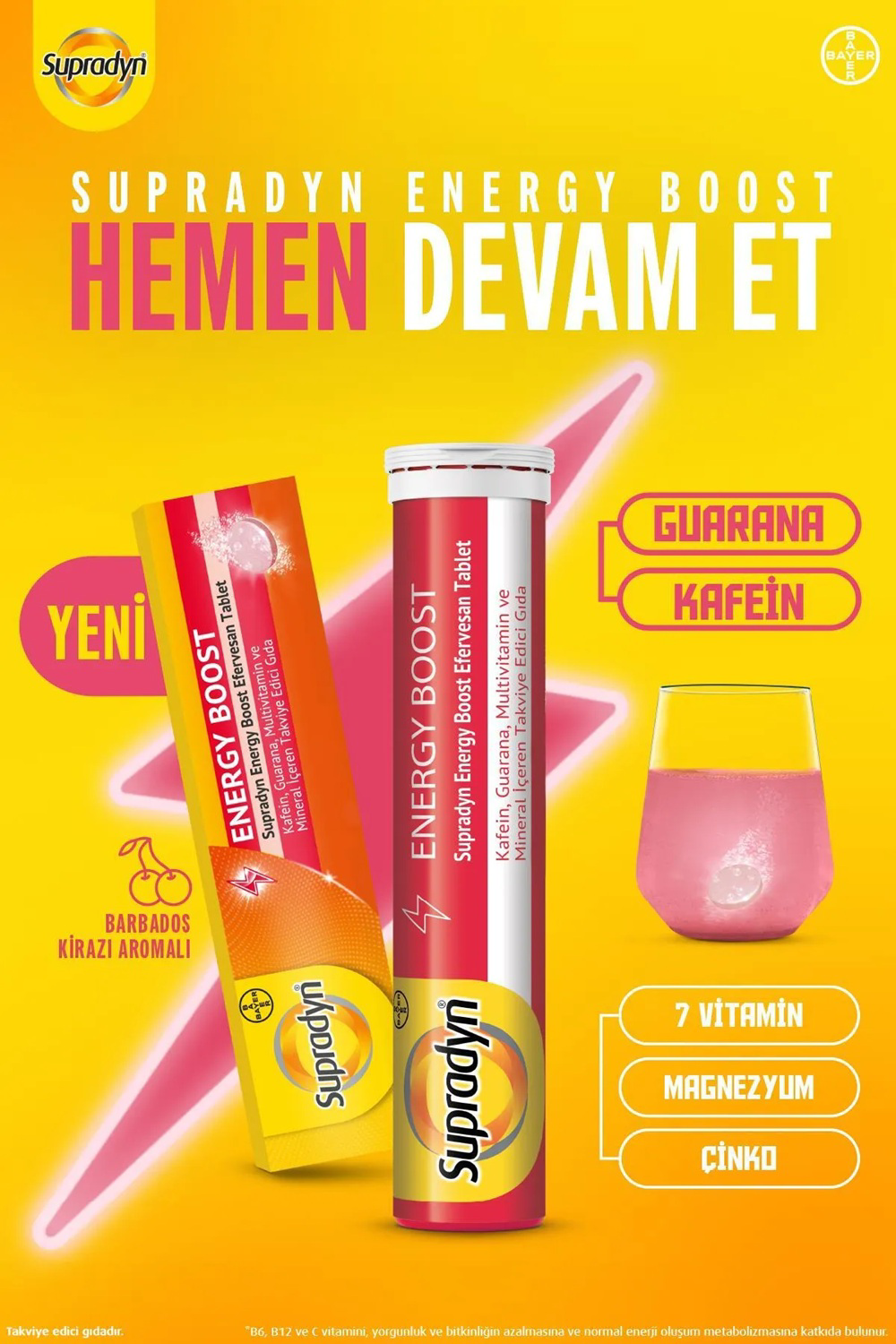 Supradyn Energy Boost 15 Efervesan Tablet