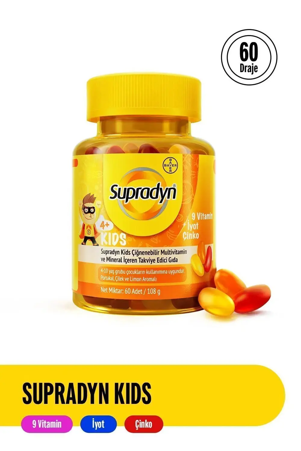 Supradyn Kids 60 Magic Beans