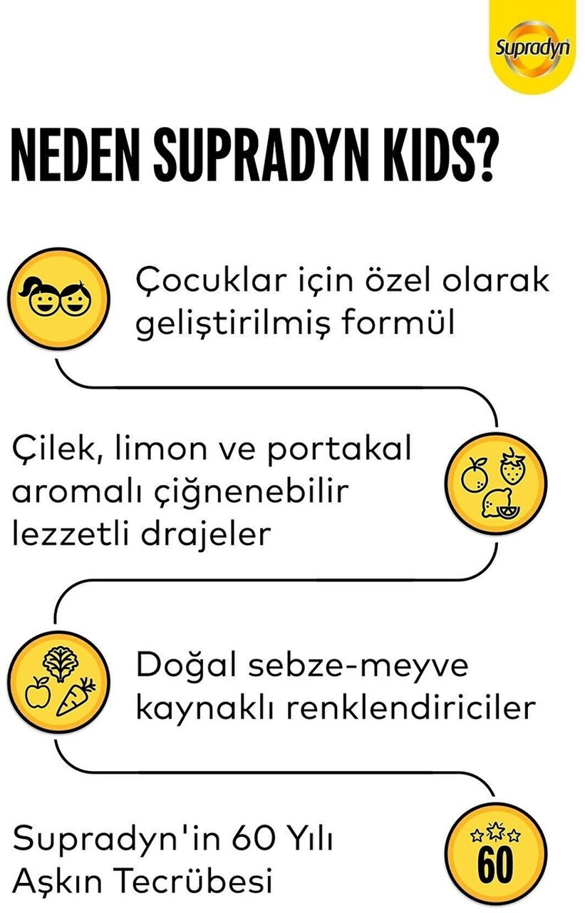 Supradyn Kids 60 Tablet