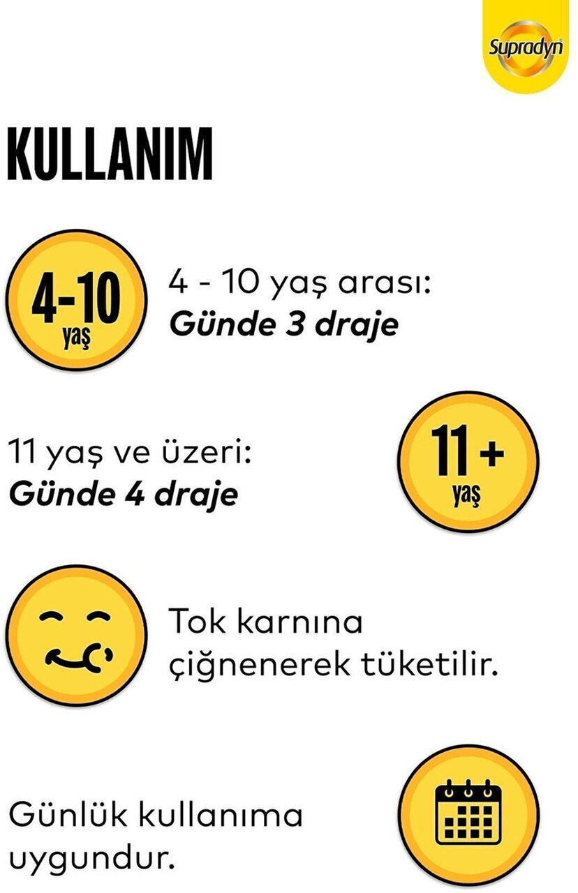 Supradyn Kids 60 Tablet