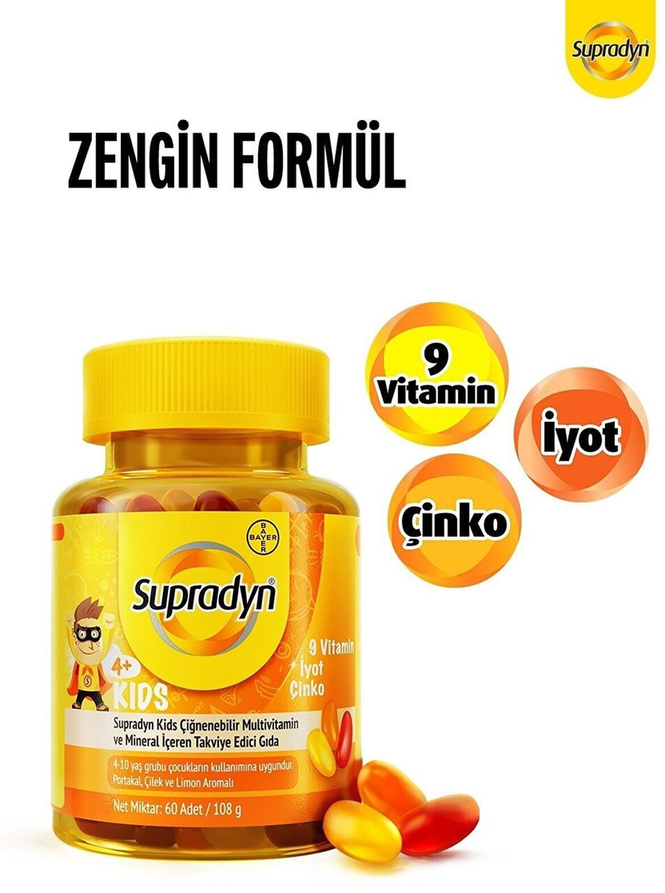 Supradyn Kids 60 Tablet