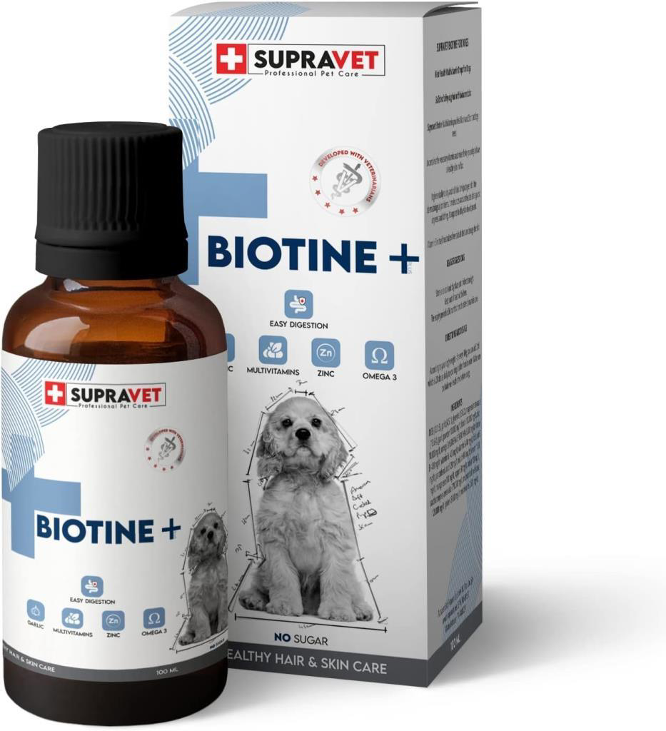 Supravet  Biotine Dog Extra Deri Ve Tüy Sağliği Damlasi 100 Ml