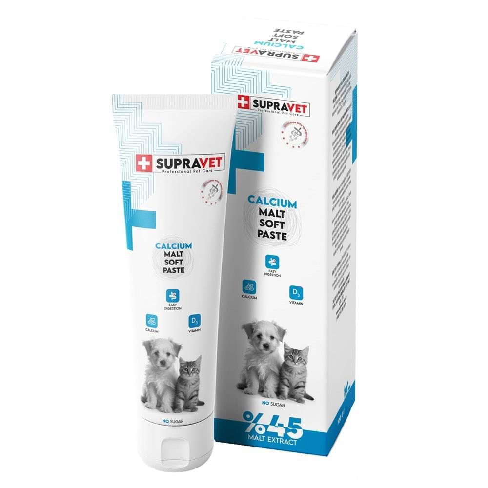 Supravet Calcium Malt Paste 100 Gr