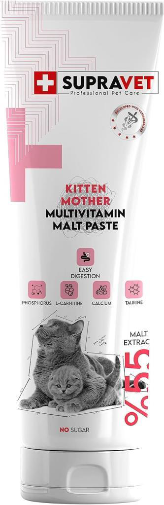 Supravet  Kitten Mother Multi Vitamin Malt Paste 100 Gr.
