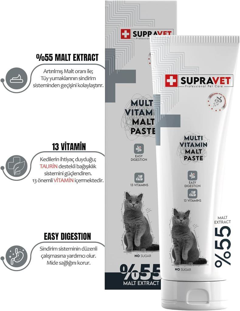 Supravet Multi Vitamin Malt Paste 100 Gr.