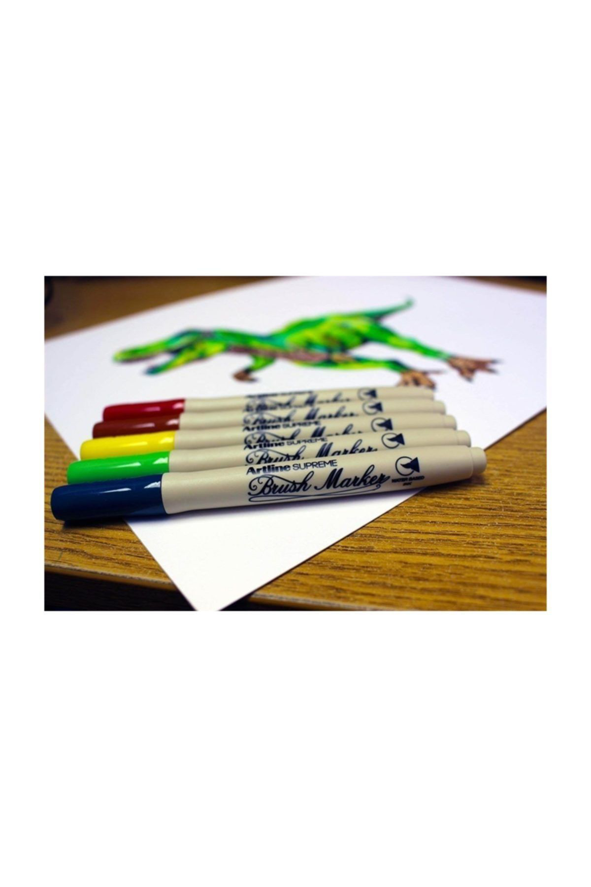 Artline Supreme Brush Marker Fırça Uçlu Keçeli Kalem
