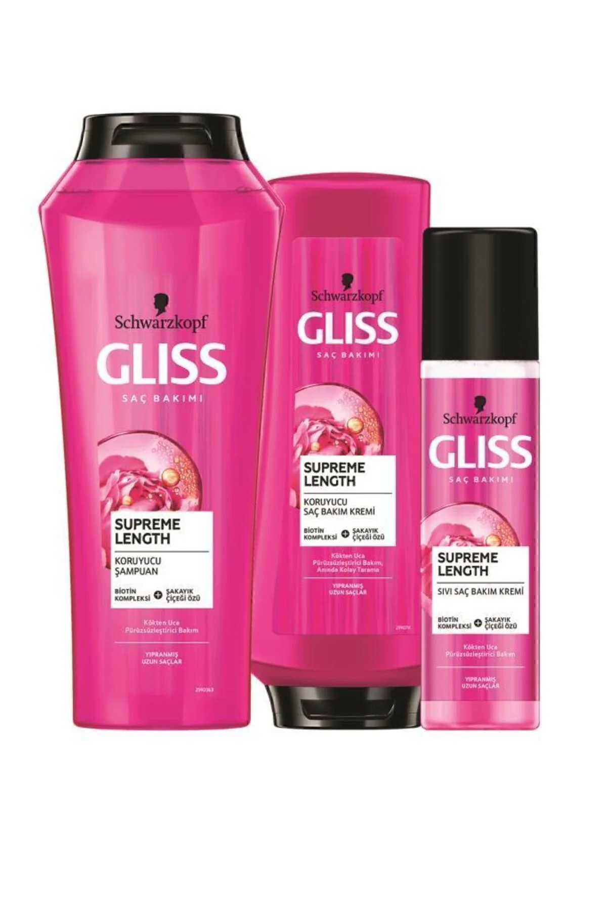 Supreme Length 500 ml Saç Kremi 360 ml Sıvı Saç Kremi 200 ml