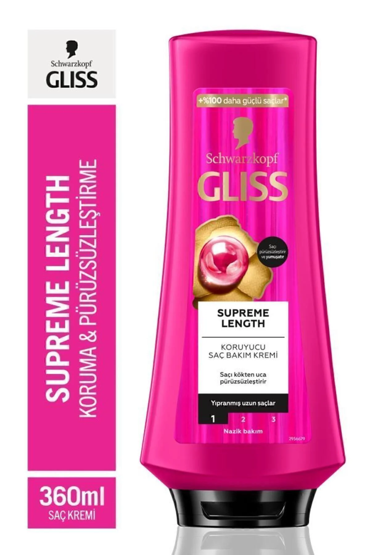 Supreme Length Şampuan 400 ml x 2 Adet + Saç Kremi 360 ml