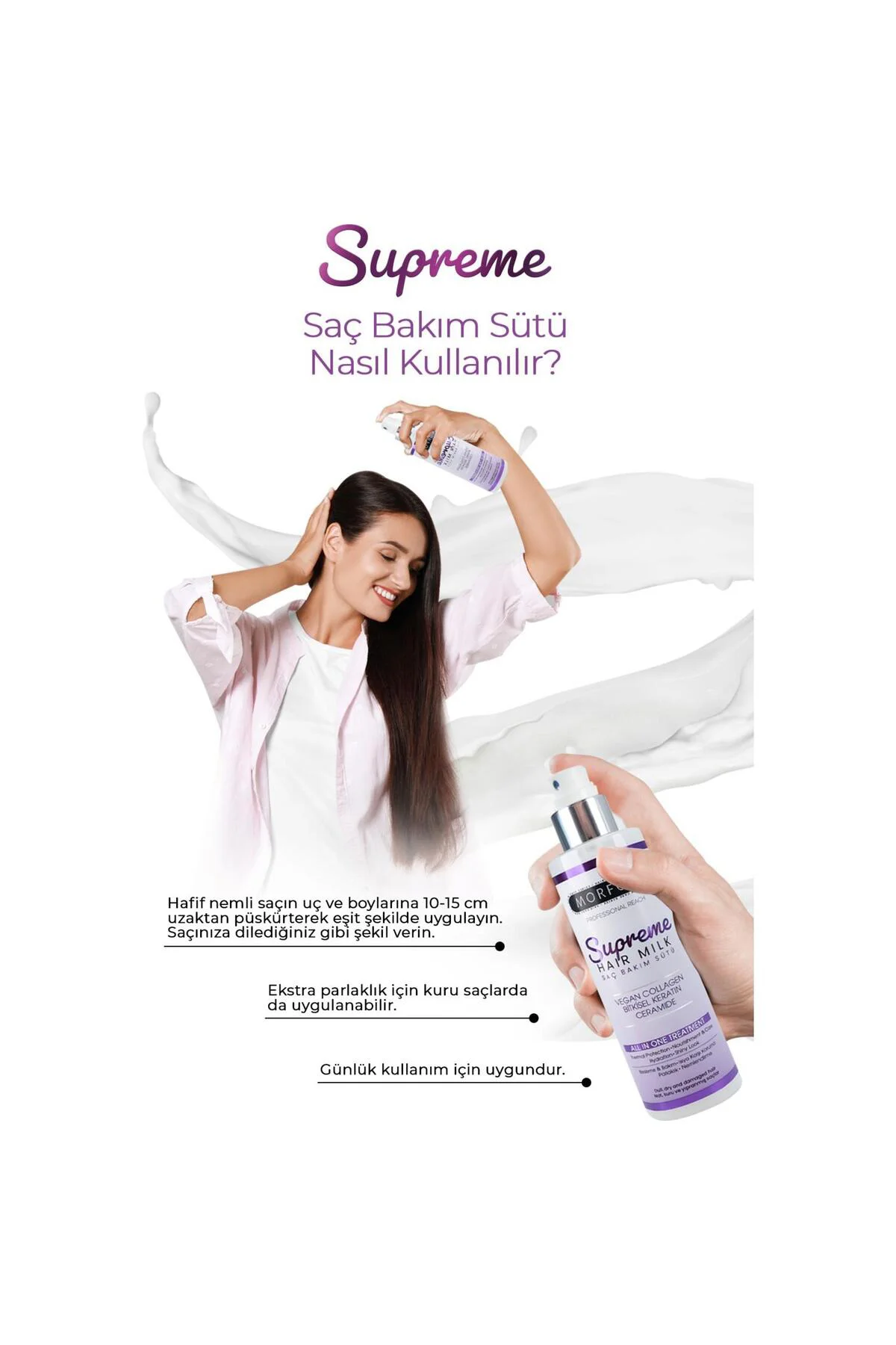 Supreme Saç Bakım Sütü 300ml