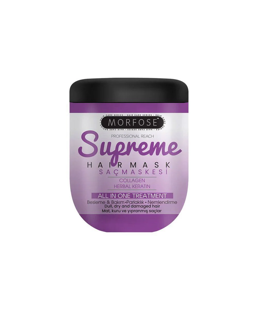 Supreme Saç Maskesi 500 ML - Mat ve Kuru Saçlar İçin Seramid & Vegan Kolajen Fiyatı, Yorumları ve Özellikleri