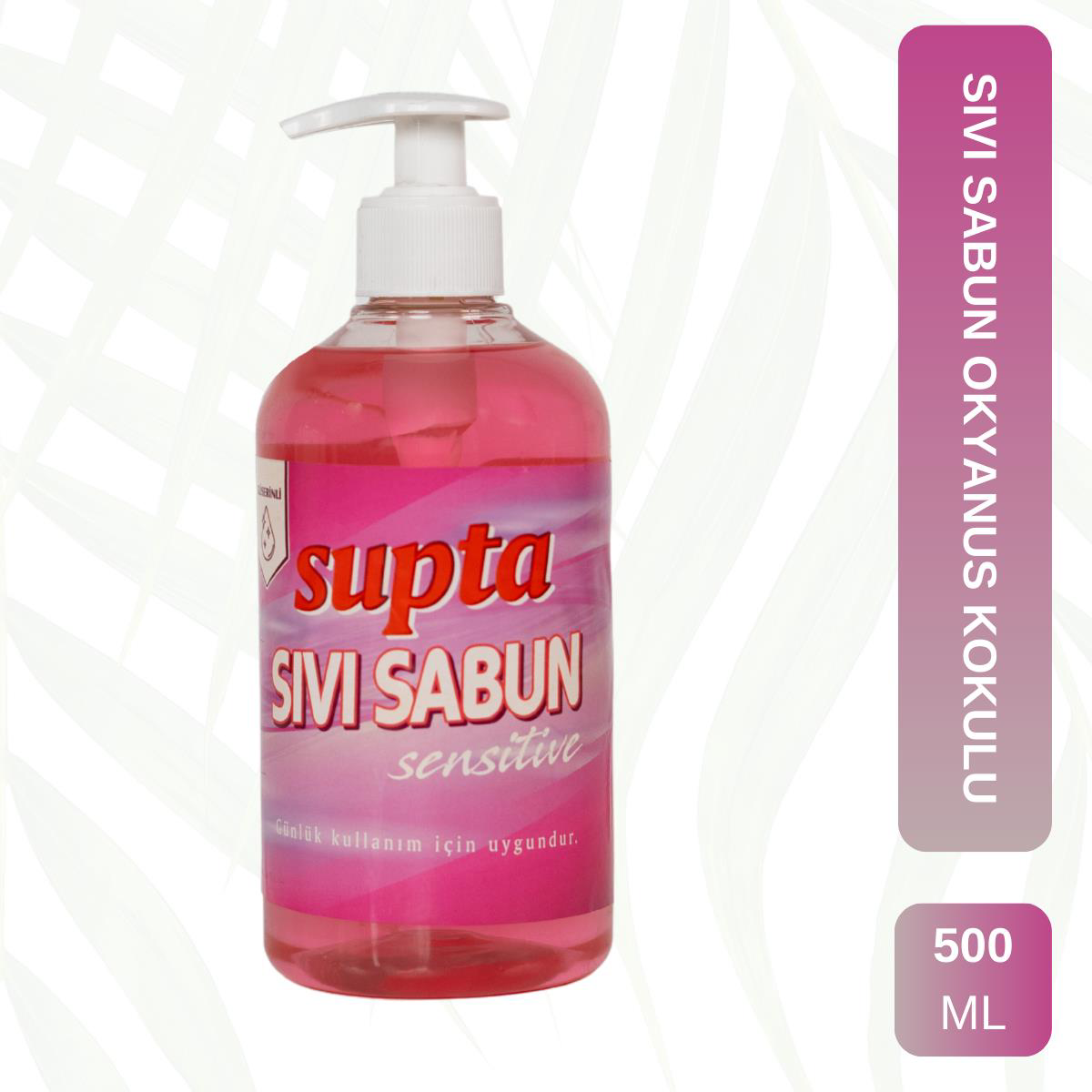 Supta Sıvı Sabun Çiçek Kokulu 500 Ml Supta Sıvı Sabun Çiçek Kokulu 500 Ml