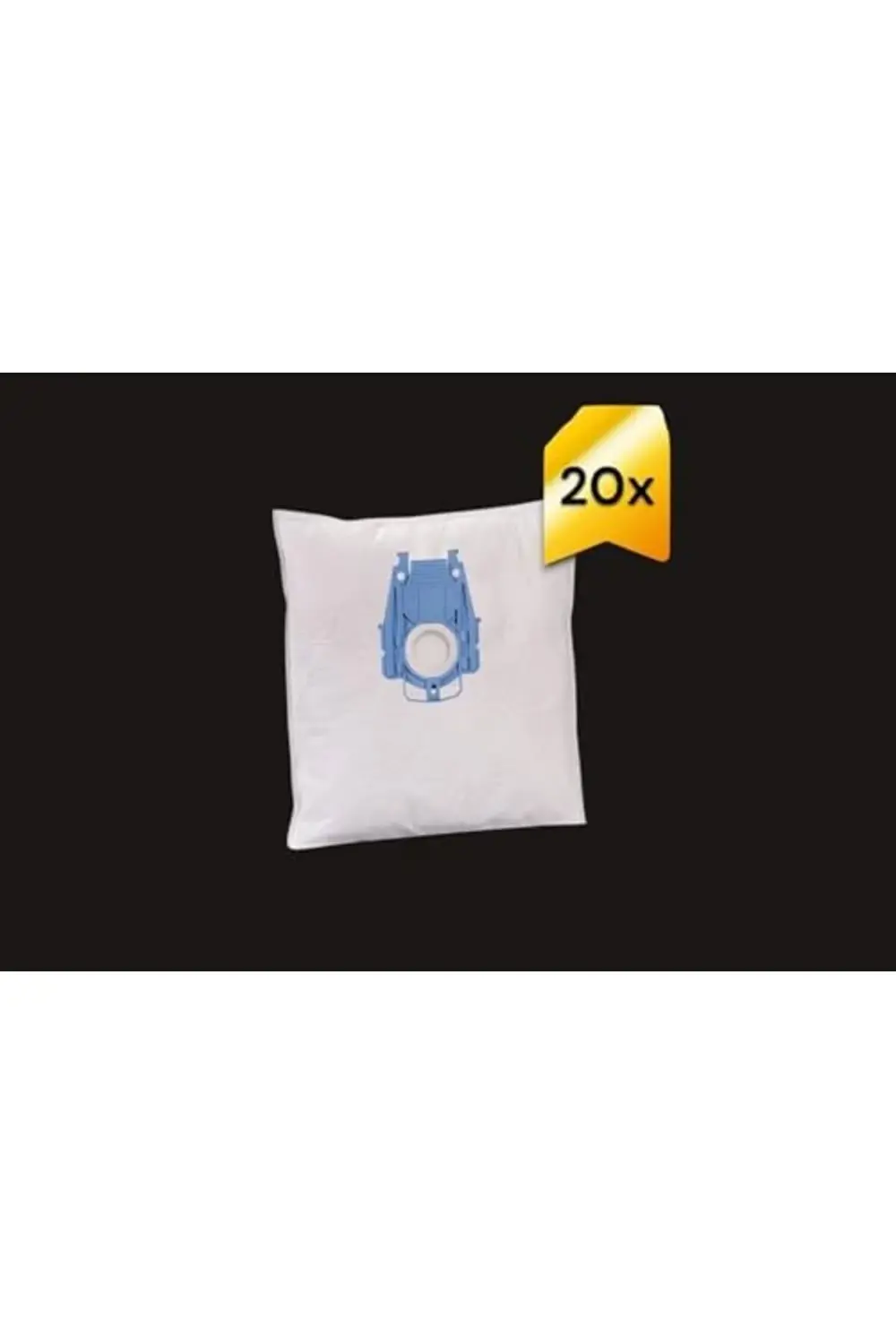 SÜPÜRGE SENTETİK TOZ TORBASI - 5 KATMANLI - 20 ADET - MAVİ PLASTİ