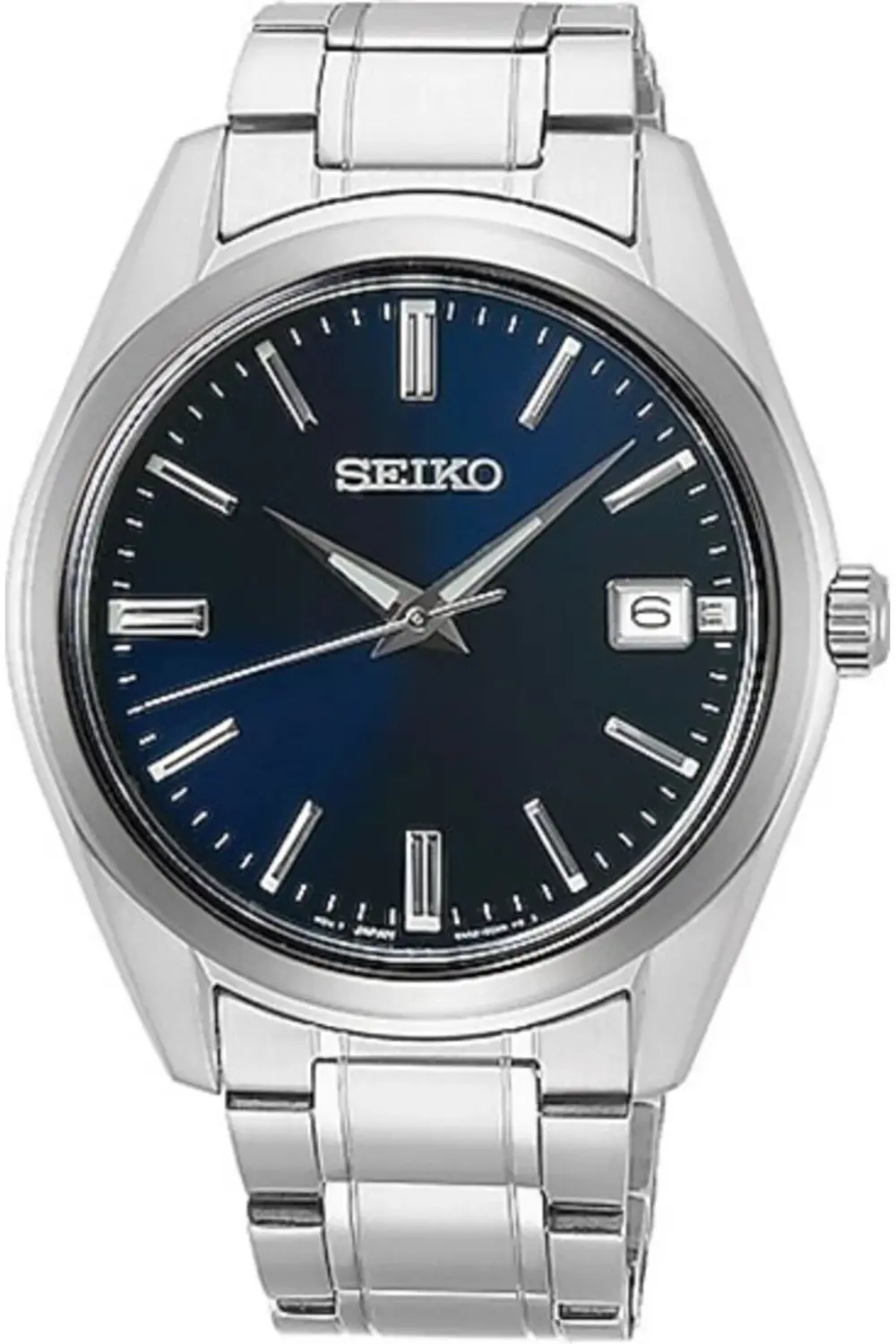 SUR309P Quartz Çelik Gri Lacivert Kadran Safir Cam 40 mm Erkek Ko