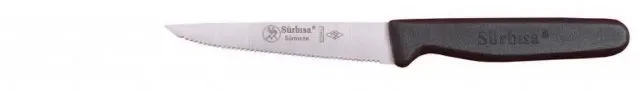 Sürbısa 61004lz - Sürmene Lazerli, Tırtıklı Sebze Bıçağı 9,5cm Sürbısa 61004lz - Sürmene Lazerli, Tırtıklı Sebze Bıçağı 9,5cm
