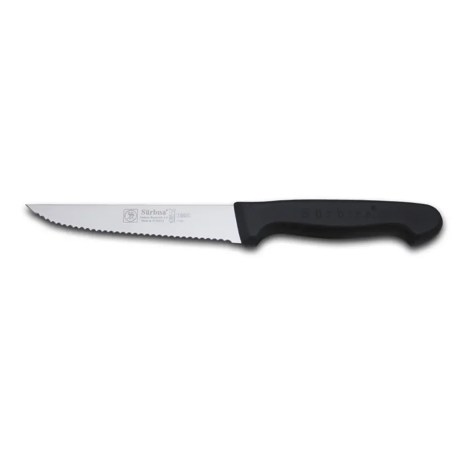 Sürbısa 61005lz - Lazerli Tırtıklı Sebze, Steak Ve Biftek Bıçağı 12,5 Cm