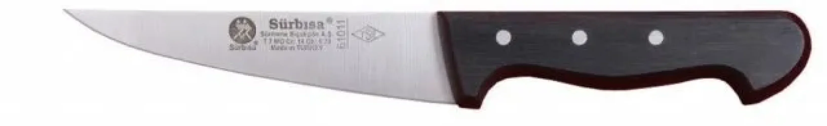 Sürbısa 61011 - Sürmene Kasap Kemik Sıyırma Bıçağı 13,5 cm