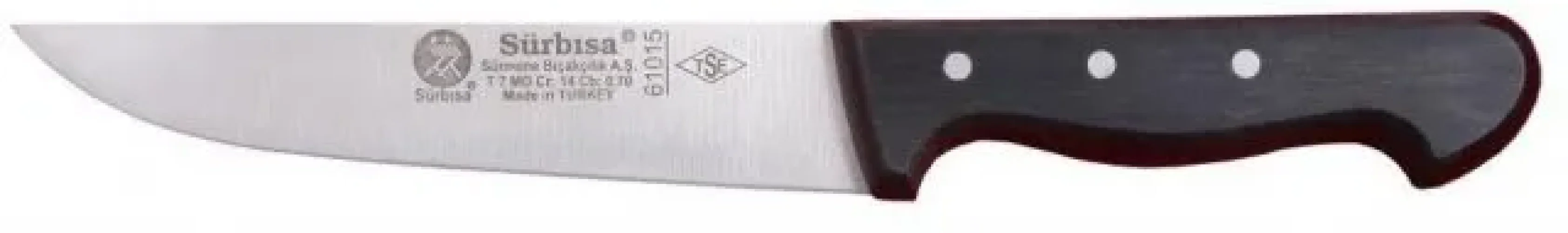 Sürbısa 61015 - Sürmene Kasap Bıçağı 16,5 cm - Kurban, Doğrama, Kesim