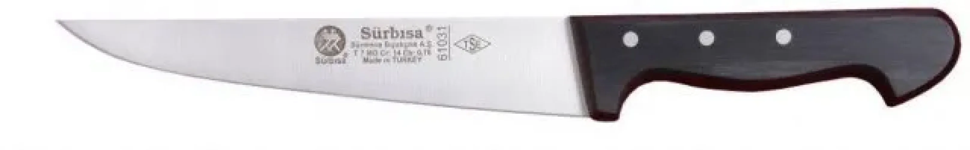 Sürbısa 61031 - Sürmene Kasap Kemik Sıyırma Bıçağı 18,5 cm